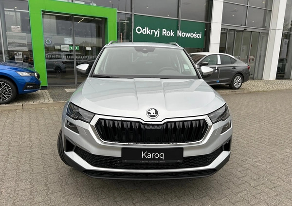 Skoda Karoq cena 153550 przebieg: 10, rok produkcji 2024 z Sośnicowice małe 92